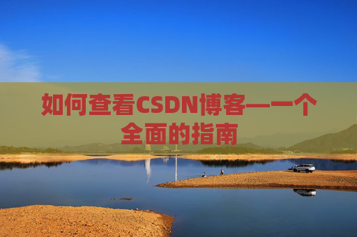 如何查看CSDN博客—一个全面的指南